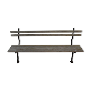Banc de jardin vintage