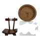 XXL carved wood bowl