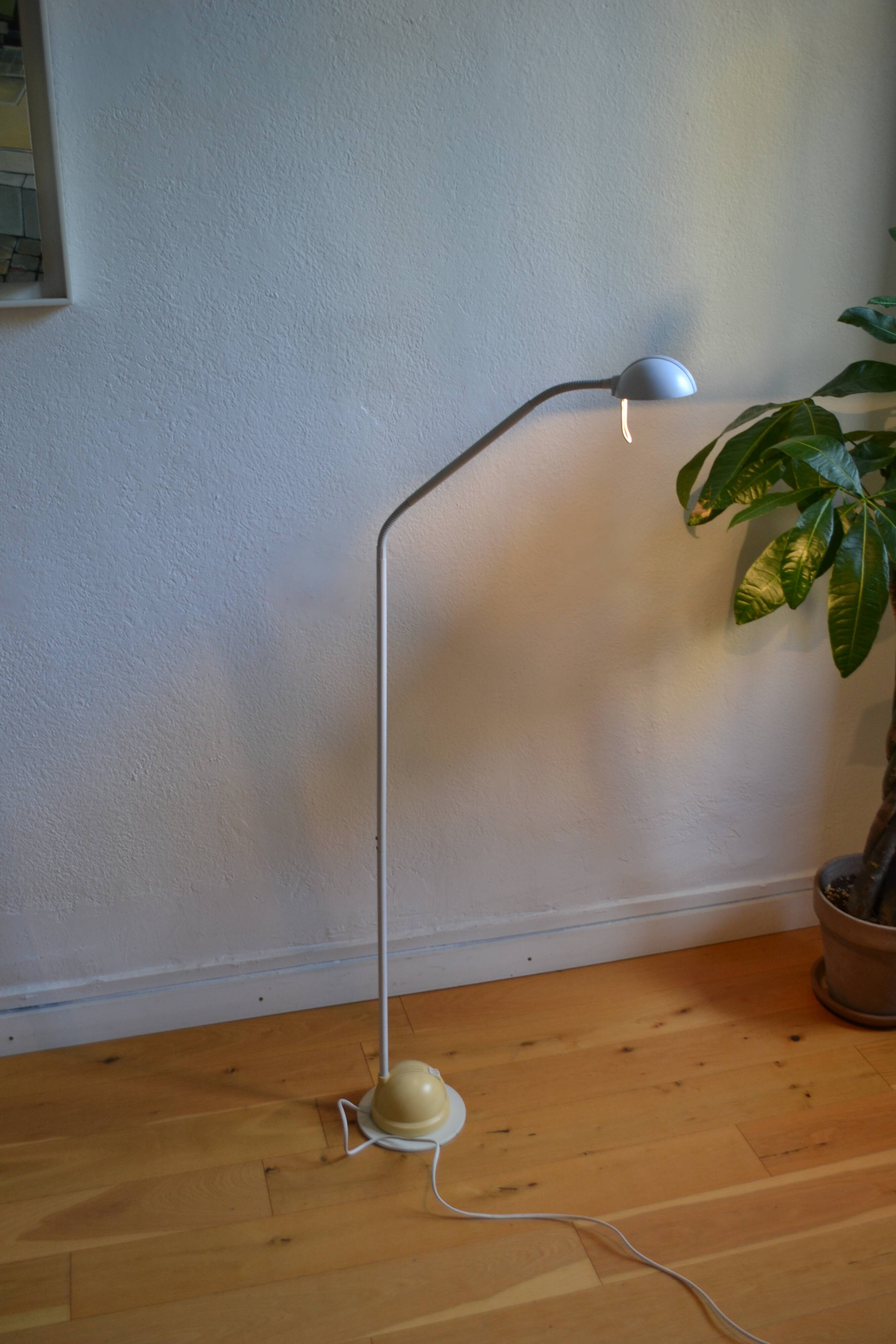 Lampadaire liseuse vintage postmoderniste 1980