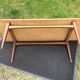 Table basse scandinave en teck