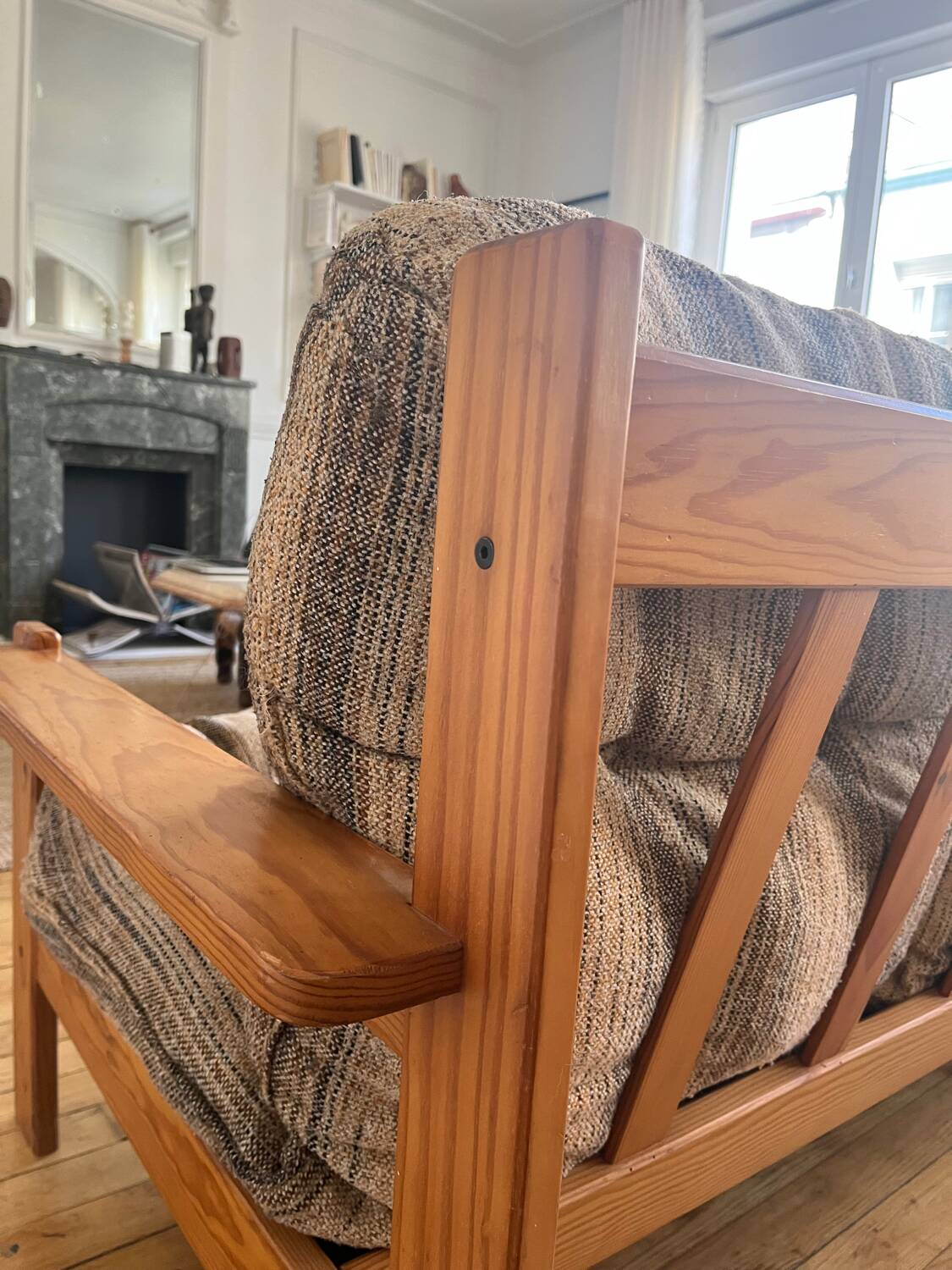 Vintage pine bench