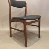 Set of 4 chairs "Scandinavian design" 1950.