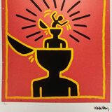 1990s Keith Haring Limited Edition Lithograph (After).