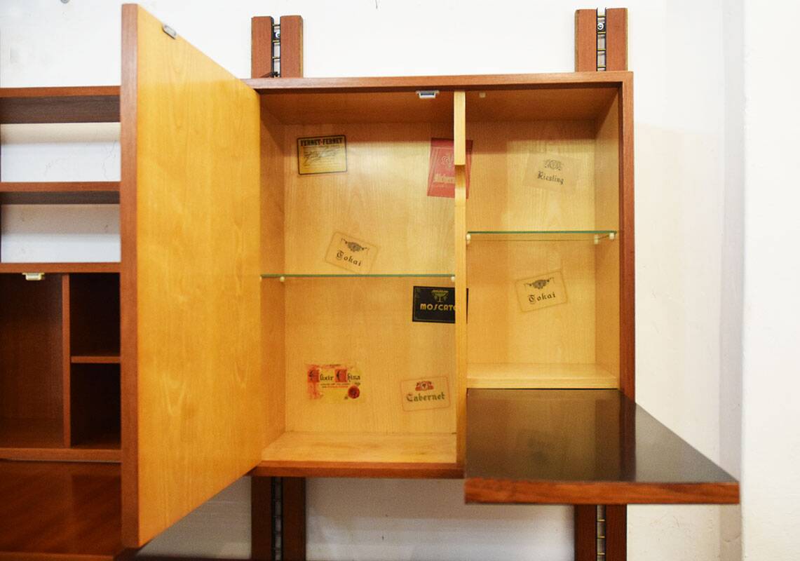 Poul Cadovius modular bookcase, Denmark, 1960s