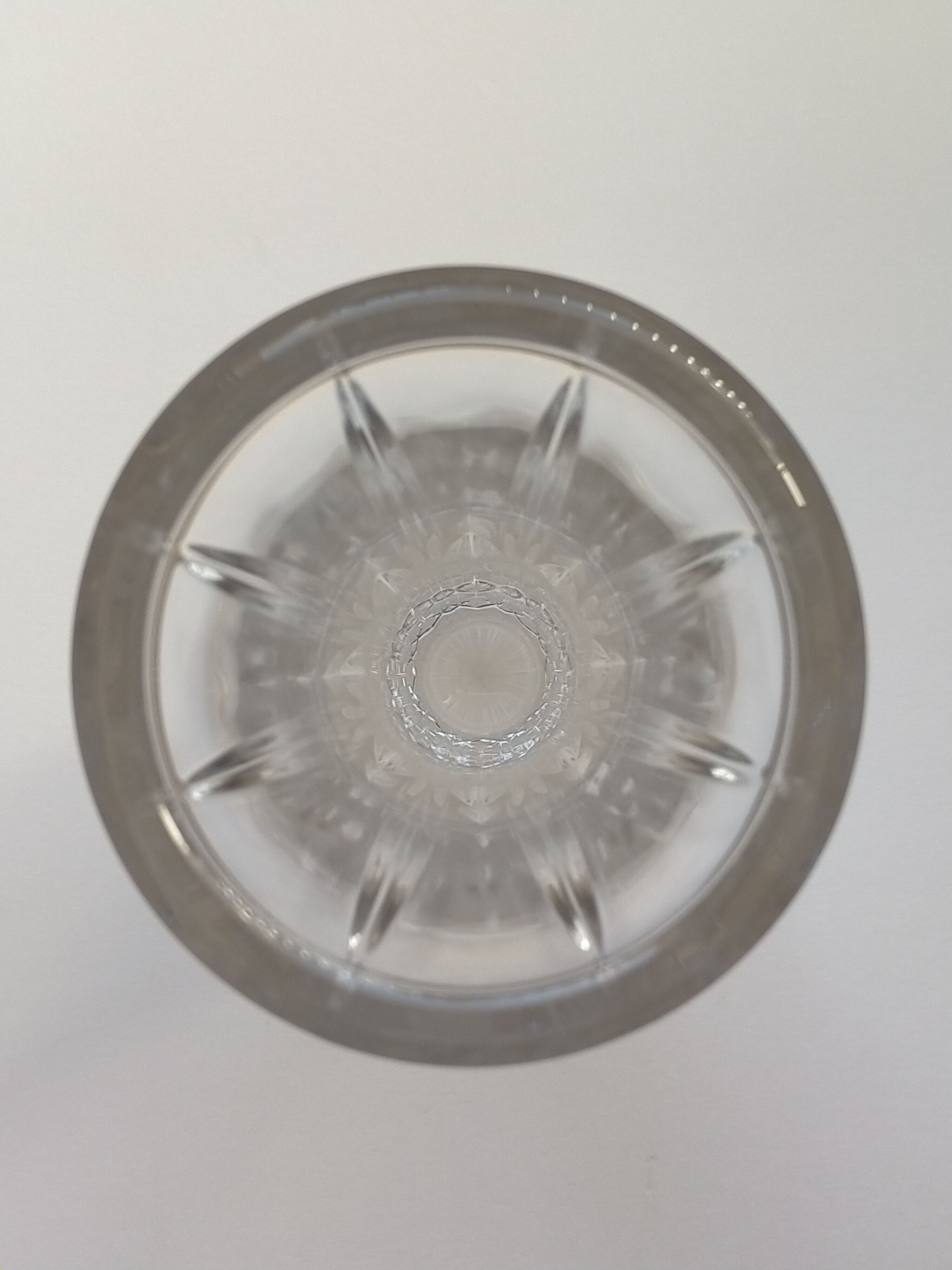 Vase cylindre en cristal
