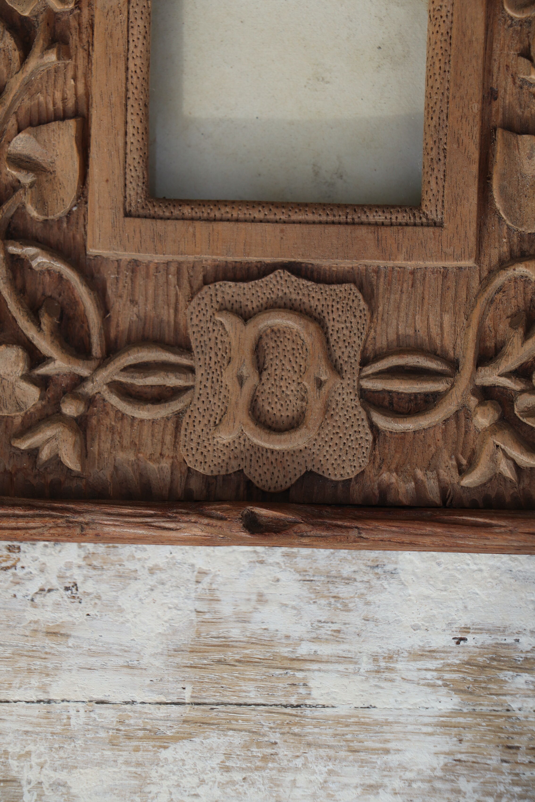 Black forest frame carved wood