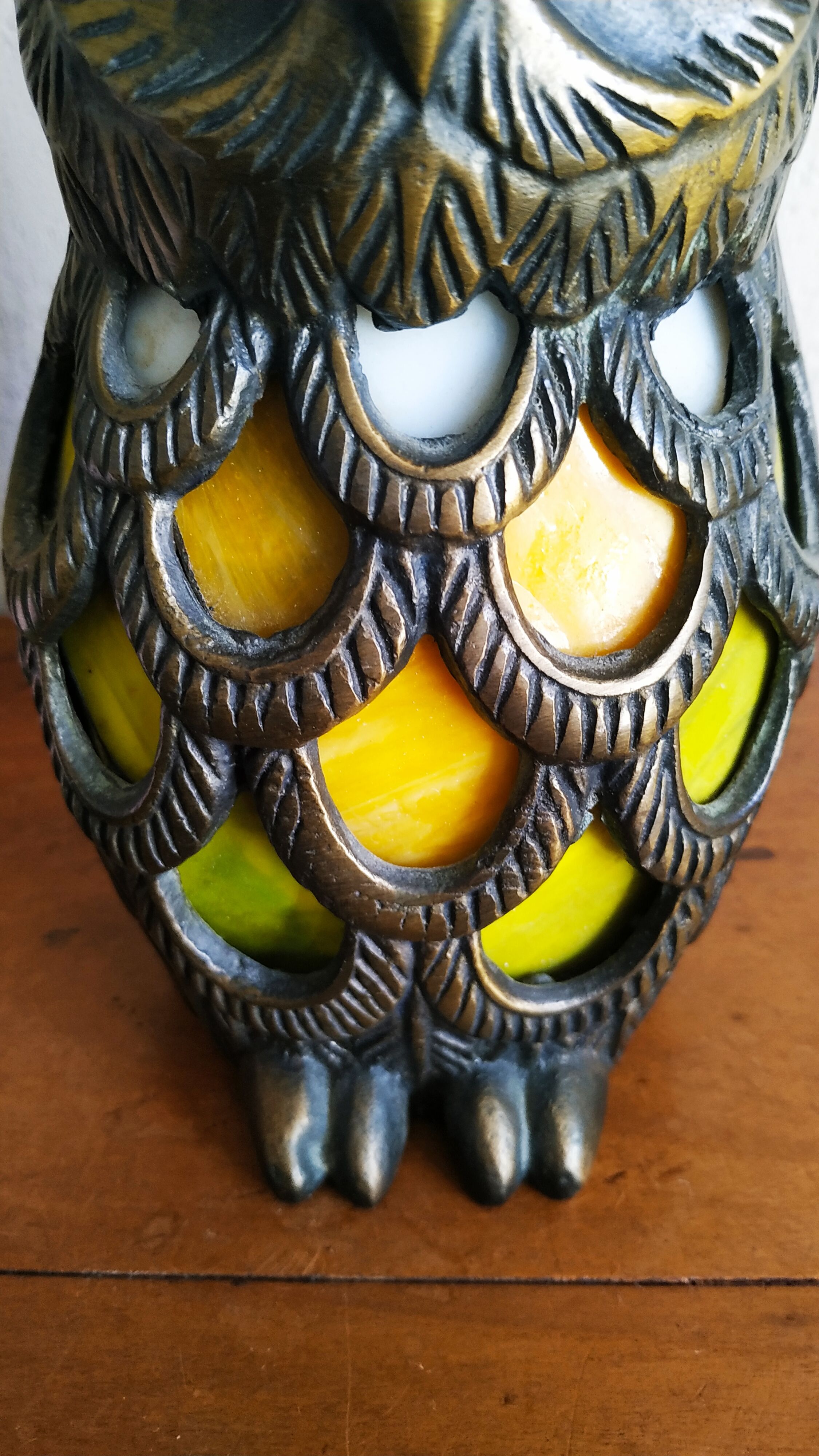 Tiffany-style nifty lamp