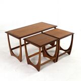 G-Plan coffee table with nesting tables - mid century modern