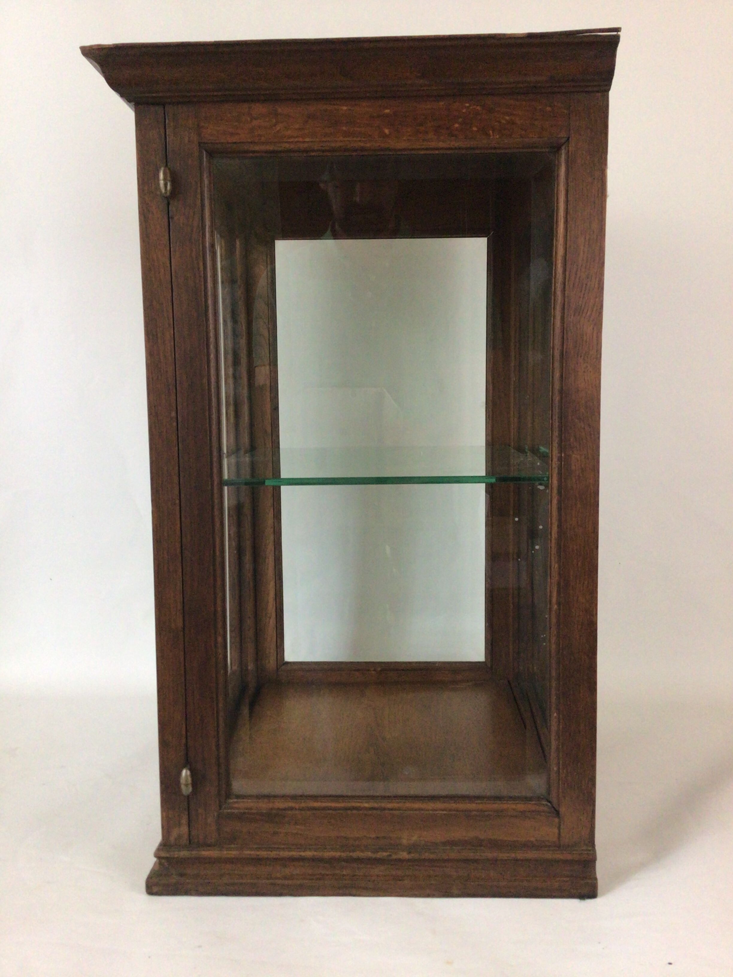 Vitrine à poser en chêne