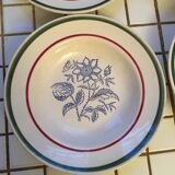 Lot 6 plates dig old good condition