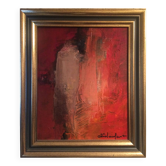 Alix Lanfant (1935-1993) Female artist Signed painting