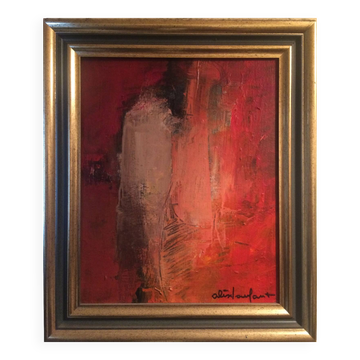 Alix Lanfant (1935-1993) Female artist Signed painting