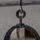 Brutalist French Mid-Century Wall Mirror