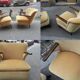 1/2 chairs cocktail Scandinavian vintage 50/60s restored