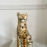 Vintage ceramic panther