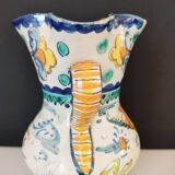 Vase with two ceramic handles Sante Ana Spain