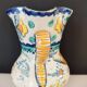 Vase with two ceramic handles Sante Ana Spain