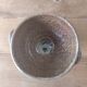 Old bowl in glazed ceramic