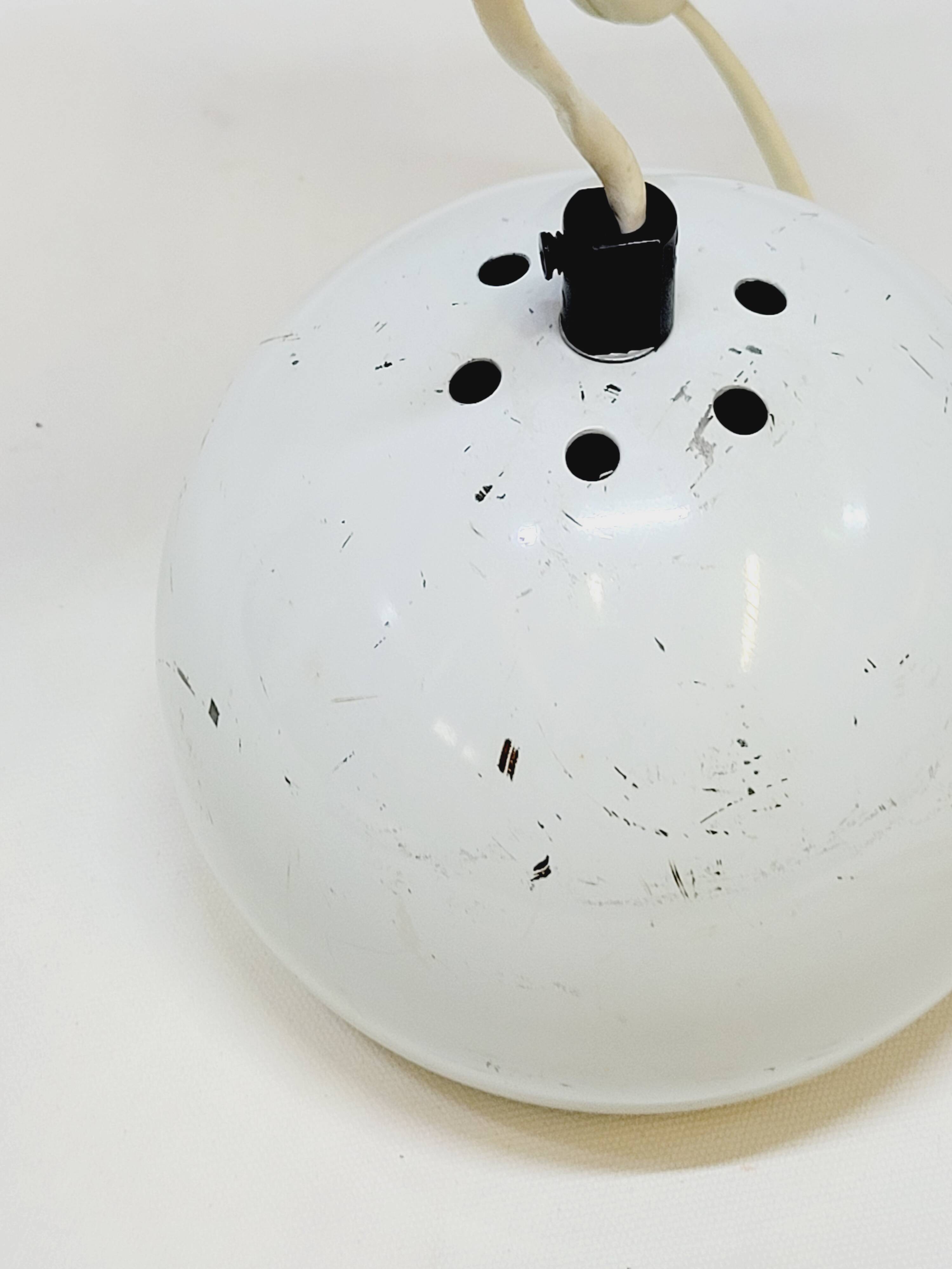 Magnetic Ball Lamp Horn Belysning White Eyeball Vintage Scandinavian Dane