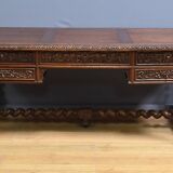 Oak desk, Neo-Gothic style – Late 19th century