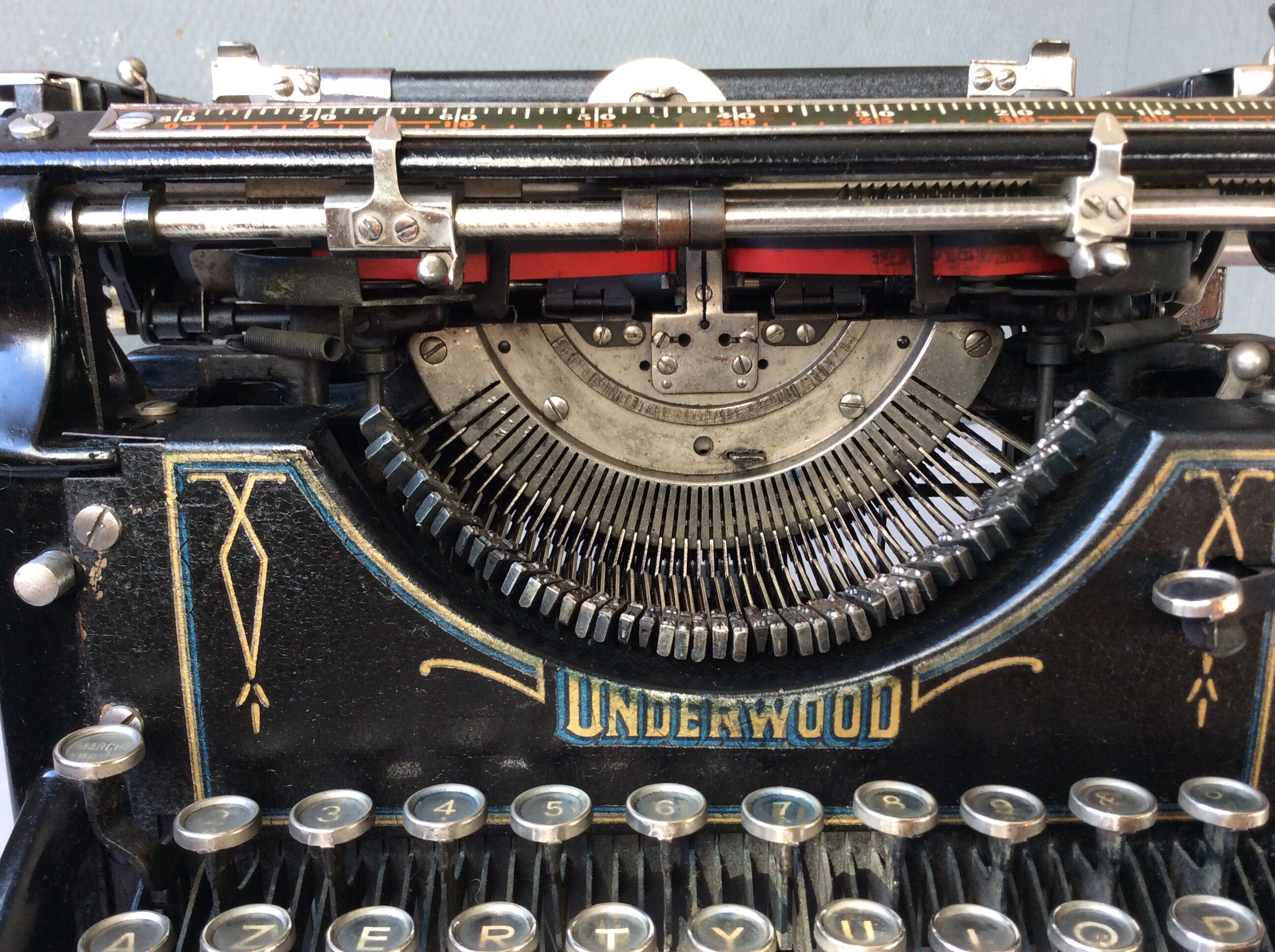 Old Underwood typewriter