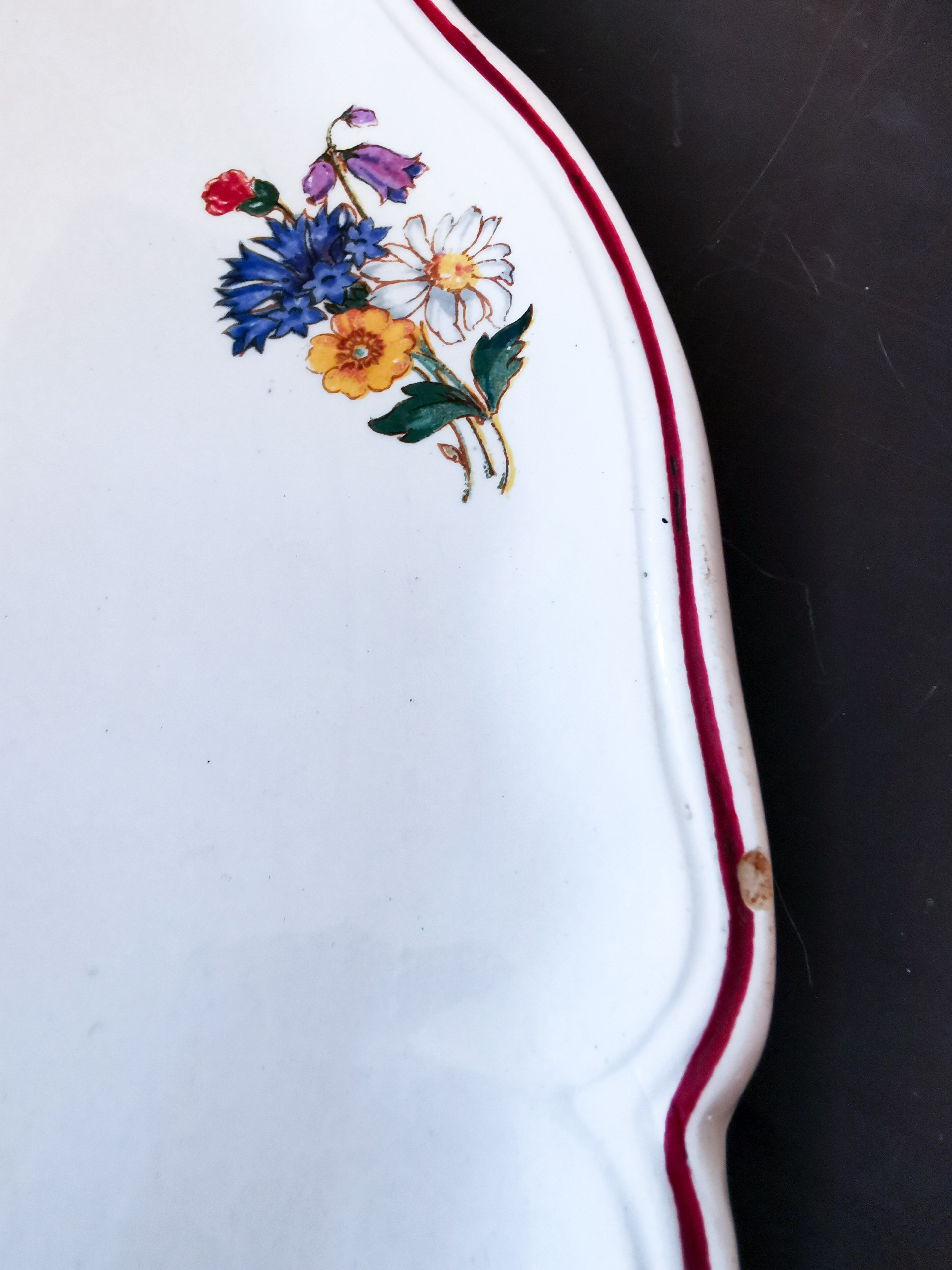 Serving dish Sarreguemines Agreste