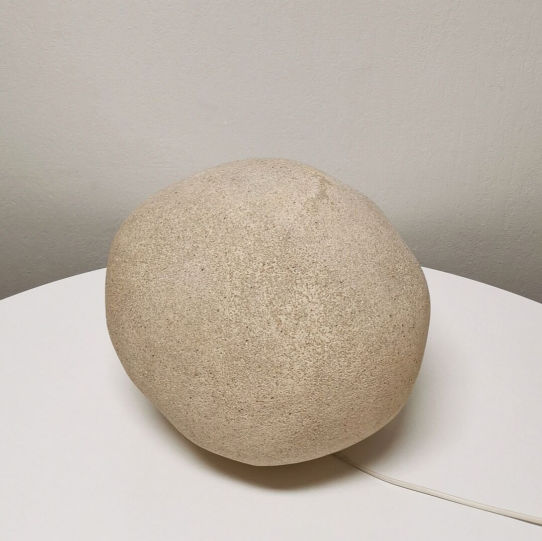Pebble lamp "Dora" by André Cazenave, 1970