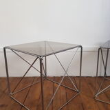 Model iscocèle coffee tables by Max Sauze