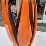 Vintage Orange Lamp