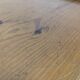 1950s pine chest of drawers with tapered legs.