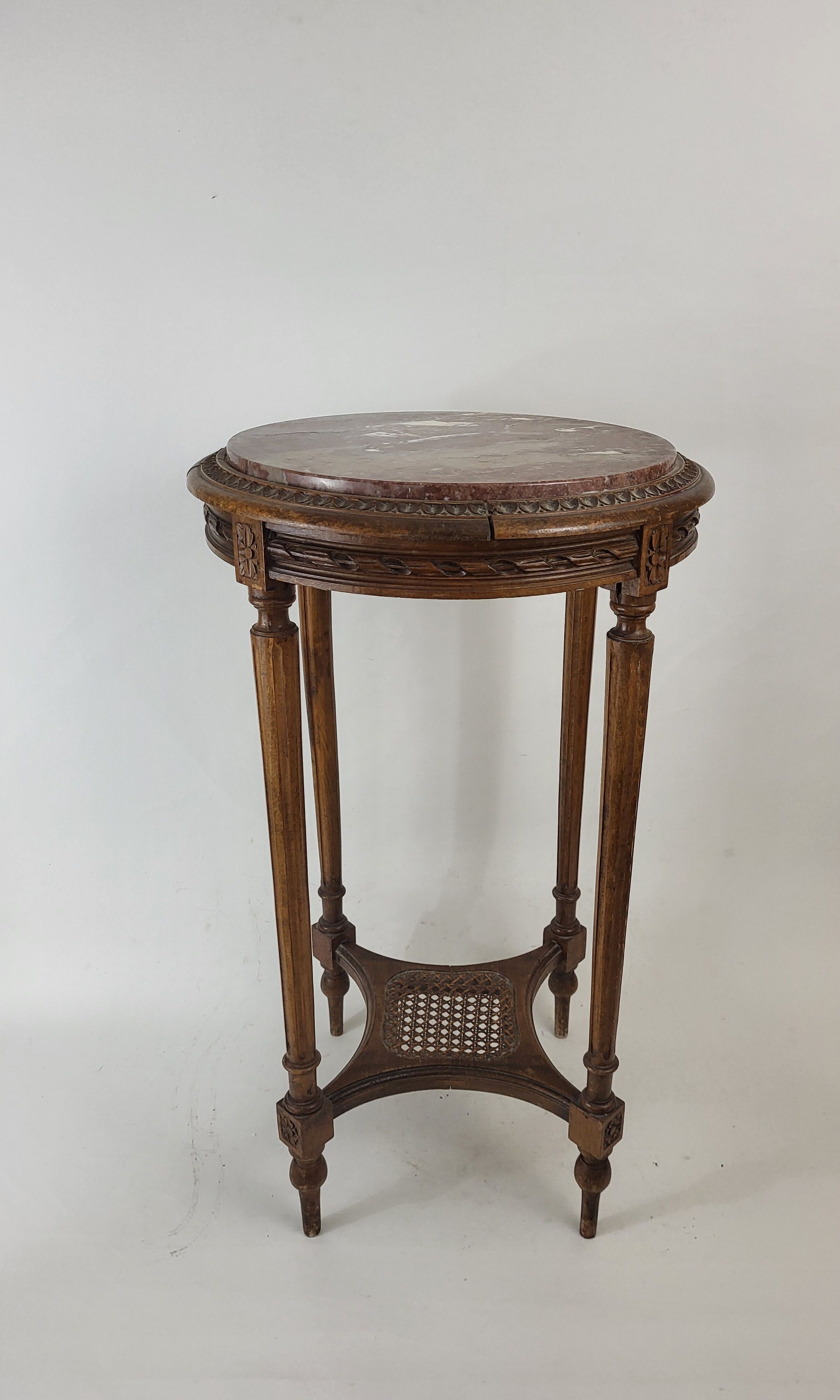 Painted wooden harness Louis XVI style