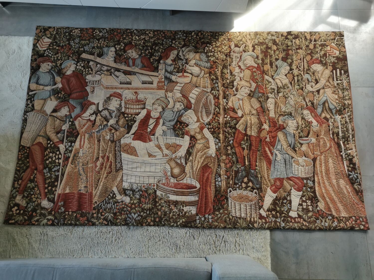 Tapestry 215 x 113cm