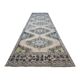 Vintage Turkish hallway rug 95x354 cm