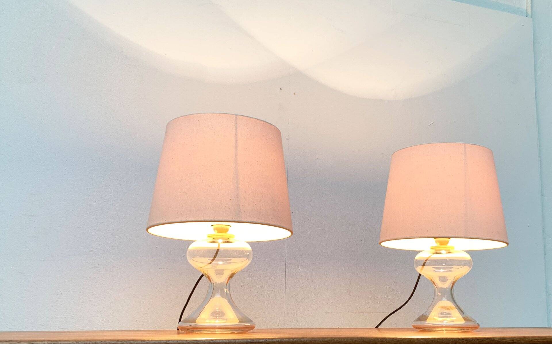 Mid-Century ML1 table lamps by Ingo Maurer for M-Design, Germany, 1960s, set of 2