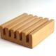 Minimalist wooden mail rack, 70s