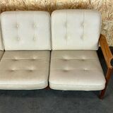 60s 70s sofa 3 seater couch seating set Danish Modern Design Denmark 60s 70s