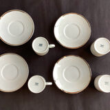 Set of 4 cups and 4 saucers Thomas Germany