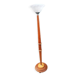 Street lamp, Art Deco, in light wood