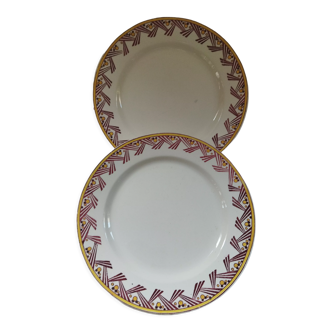 Boch La Louvière dinner plates