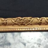 Old golden mirror