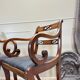 Pair of Armchairs and Pair of Chairs in Mahogany, 20th Century