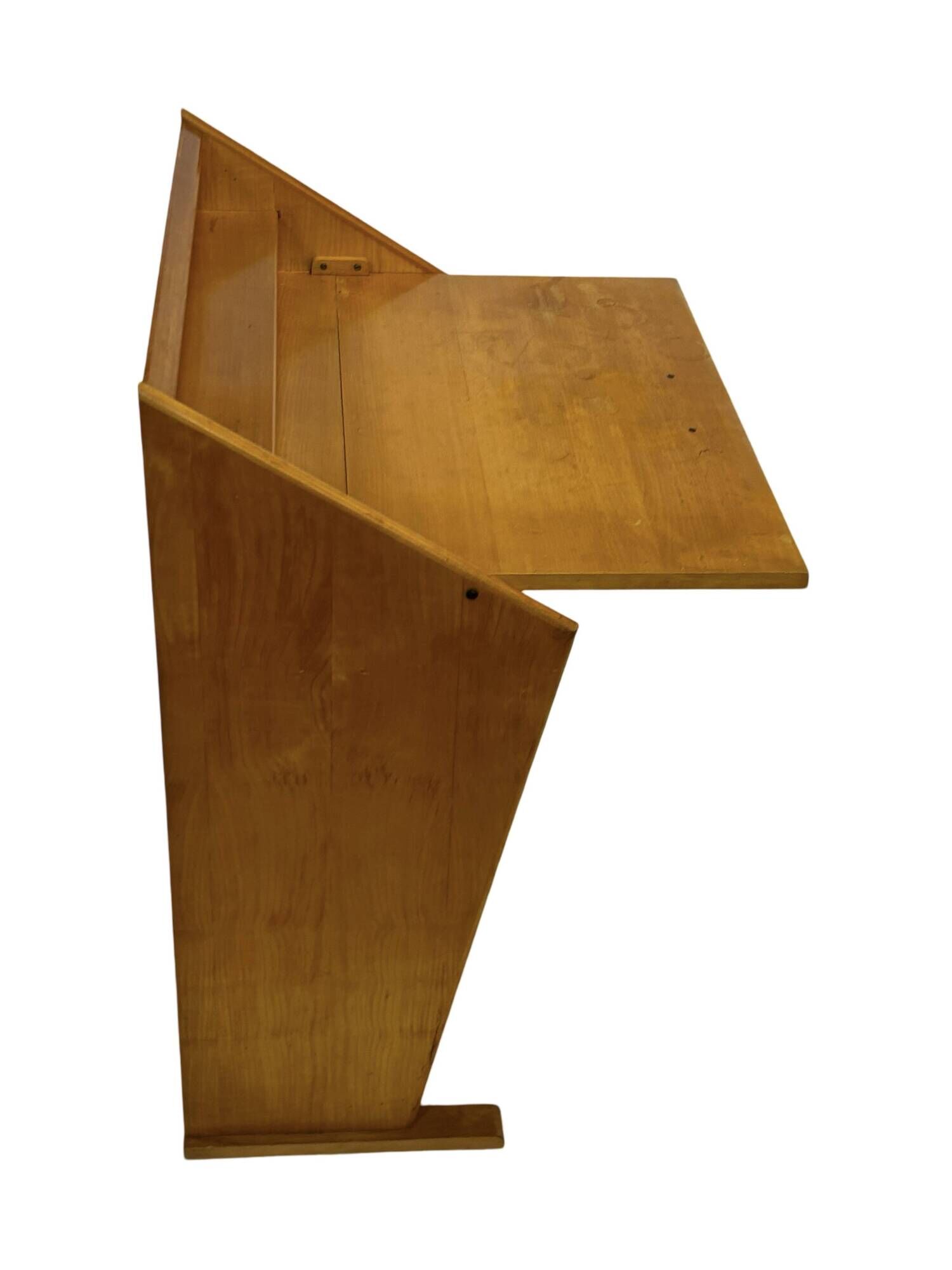 Vintage Oak Secretary Desk by Cor Alons for Den Boer Gouda
