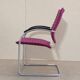 6 Cantilever Tubular Dining Chairs Model S74 FV by Josep Gorcica for Thonet