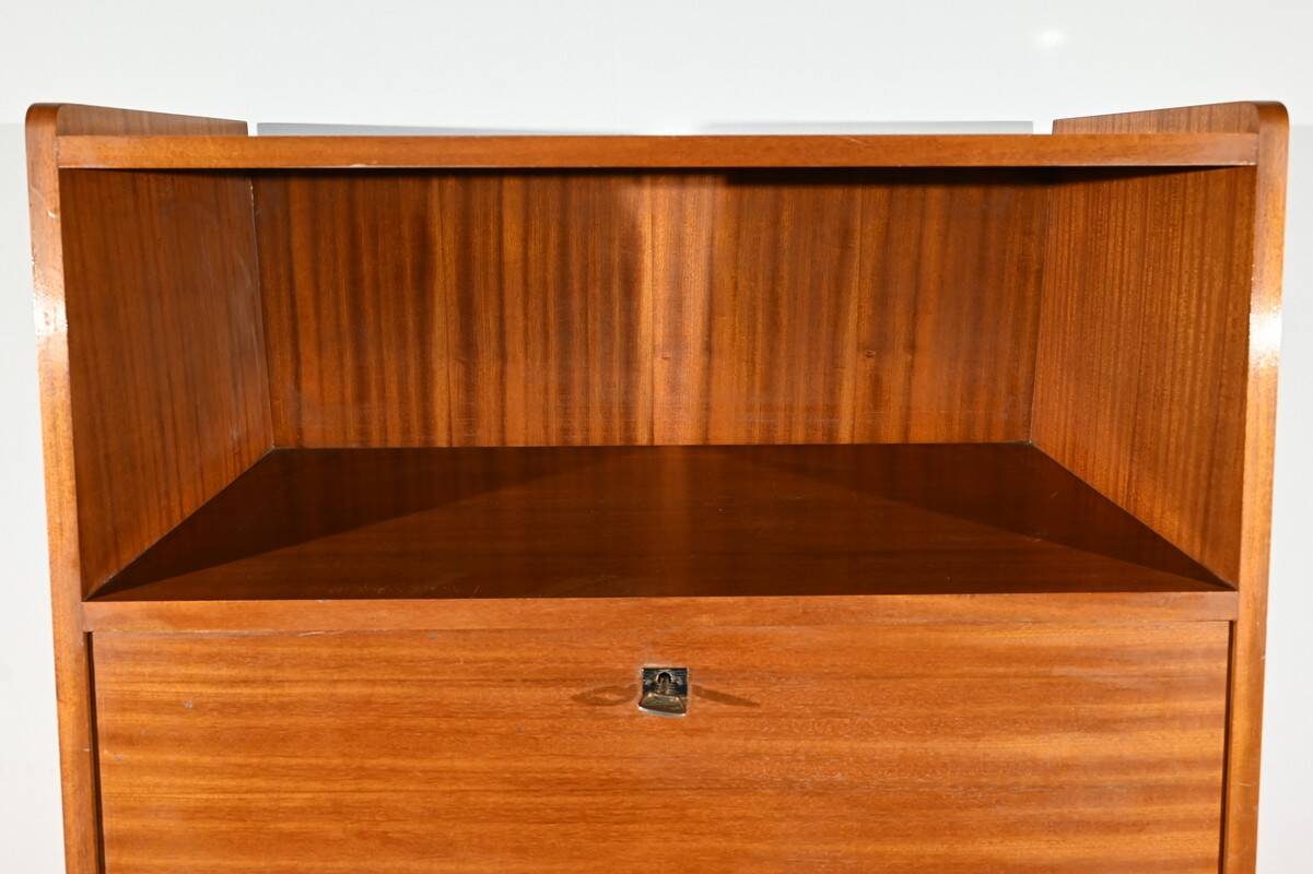 Sapelli mahogany secretary furniture – 1960s