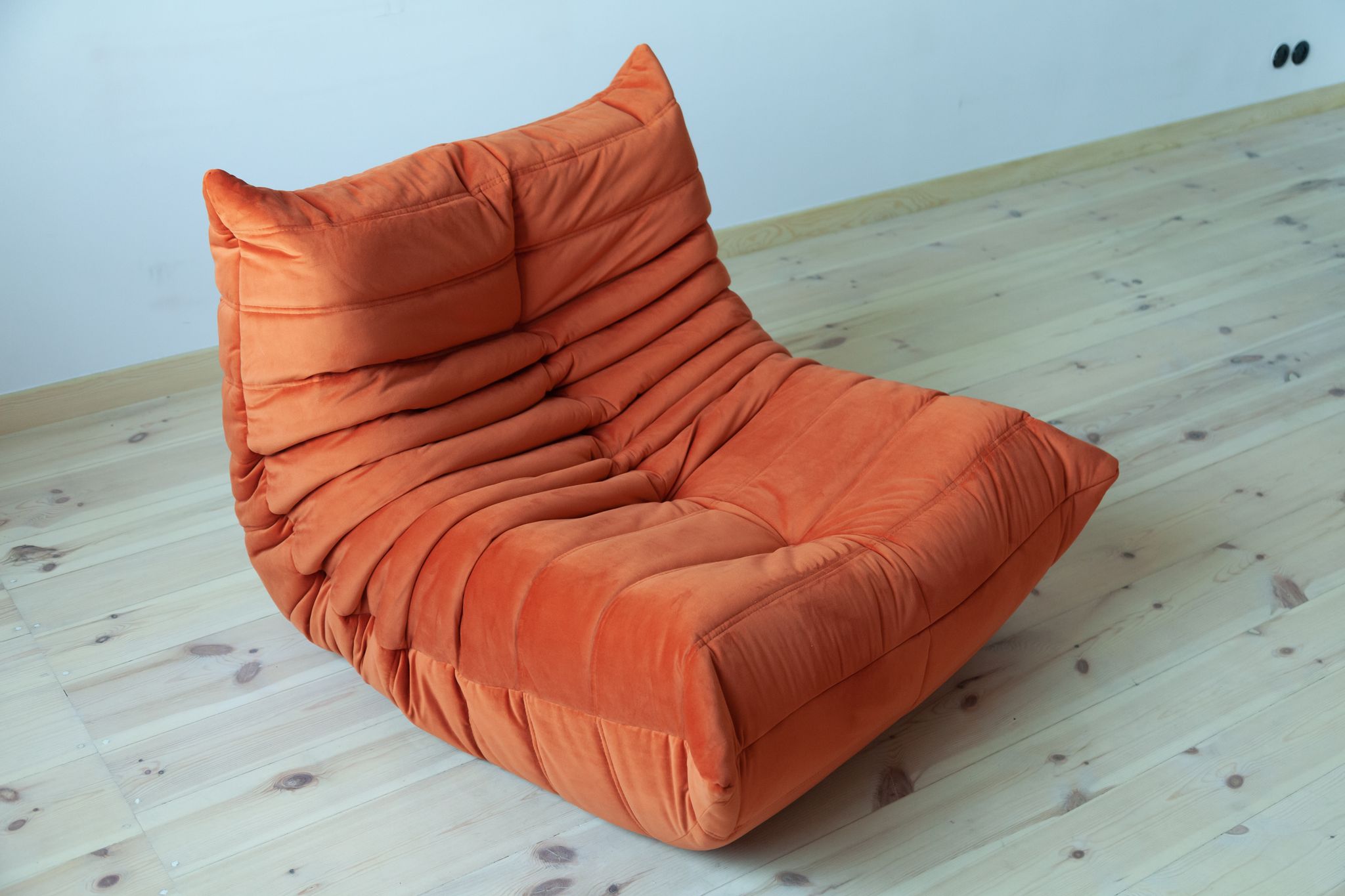 Togo armchair and footstool model designed by Michel Ducaroy 1973