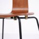 Set of 6 dining chairs – T-Chair / Hammer Chair – Model 3103 – Fritz Hansen
