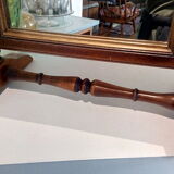 Reclining wood mirror to be laid