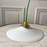 Suspension in smooth opaline green thread early twentieth century