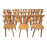 Set of 12 bistro chairs