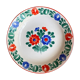 Vintage floral decorative plate from eastern countries